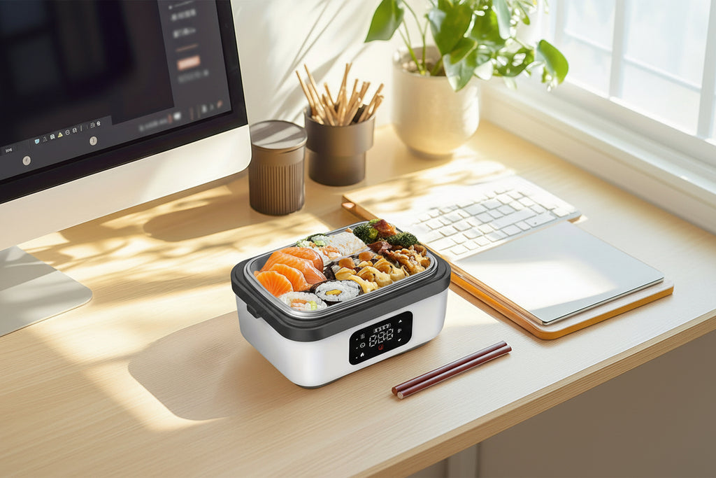 Electric Heated Lunch Box USB Rechargeable 1000ml