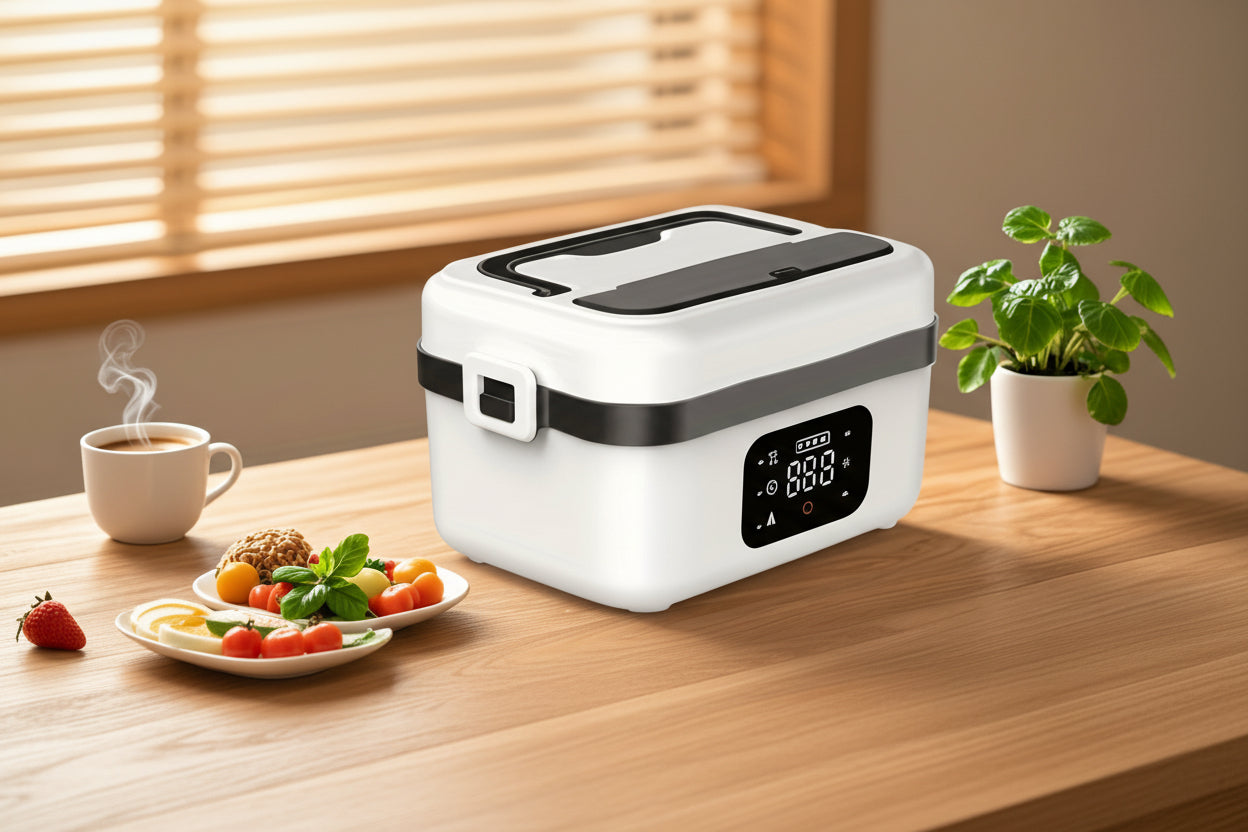 Electric Heated Lunch Box USB Rechargeable 1000ml